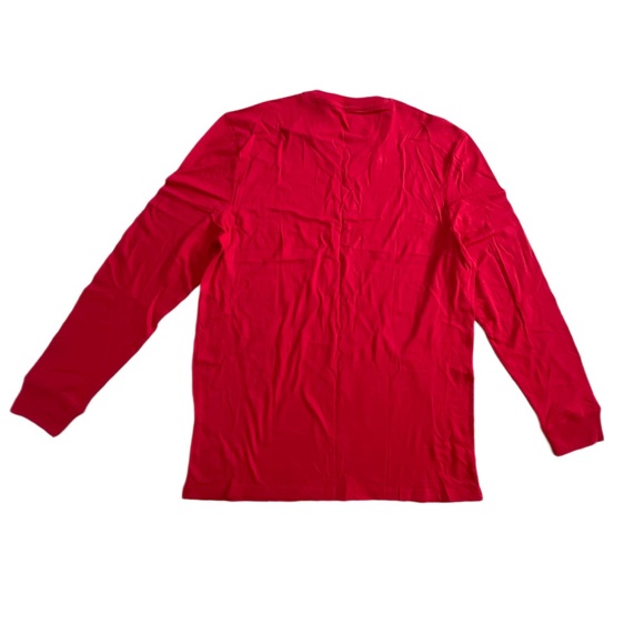 Club Room Men’s V-Neck Long Sleeve T-Shirt Created For Macy’s Fire Size L - Picture 7 of 9